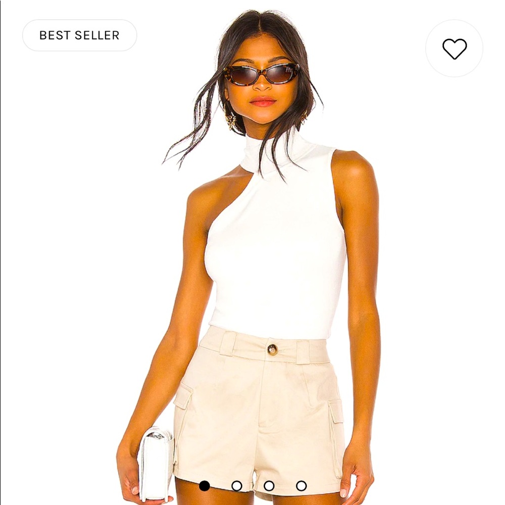 Luz Knit Top in White - Revolve Superdown - Size XS